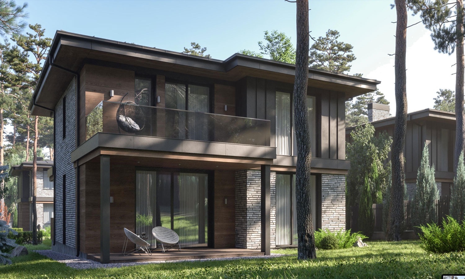 Архітектурний проєкт для малоповерхового будинку в Києві