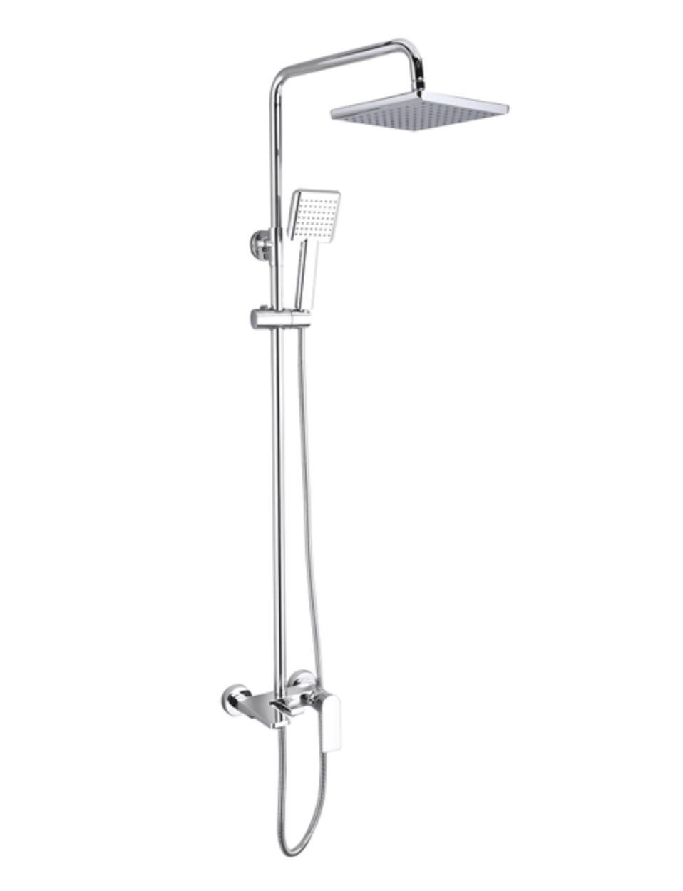 Душова система універсальна Aries на три споживача з виливом QTARI111CRM45560 Chrome Qtap 45560 SD00051684