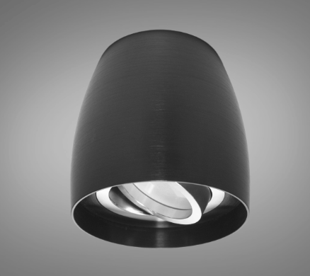 Накладной точечный светильник арт: QXL-1729-gloss black