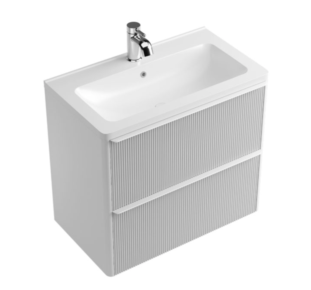 Тумба Fancy Marble Maycan 70 з умивальником Veritas (Доплата, уточнюйте у менеджера)