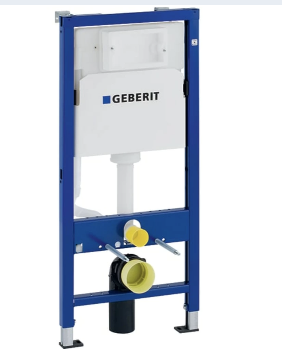 Інсталяція для унітазу Geberit DuofixBasic 458.103.00.1 у комплекті з кріпленням