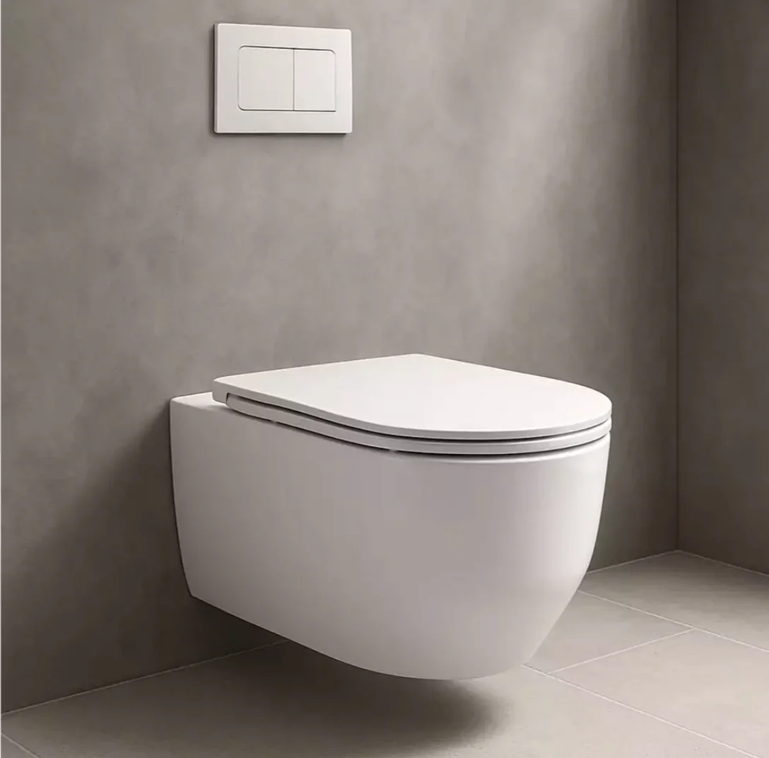 Унітаз підвісний Devit Art 3.0 3030140 безобідковий з кришкою soft-close, Vortex Flush, білий глянець