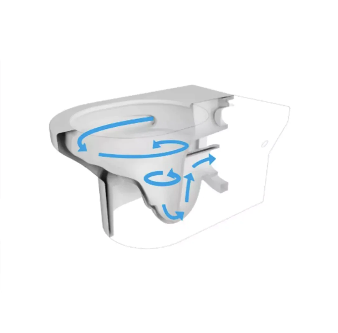 Унітаз підвісний Devit Art 3.0 3030140 безобідковий з кришкою soft-close, Vortex Flush, білий глянець