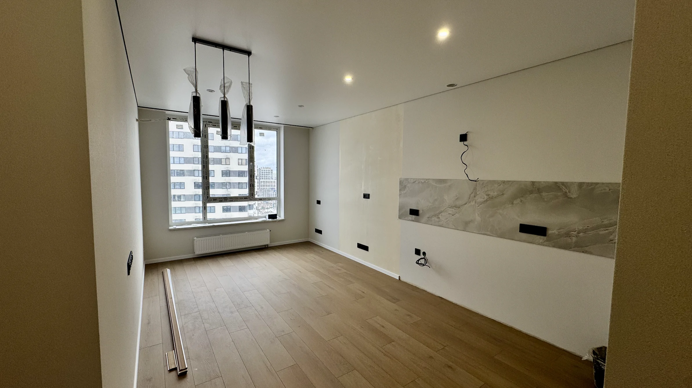ЖК Варшавський + 43,48 м² #ТВІЙРЕМОНТ БАЗОВИЙ — процес ремонту | пакет